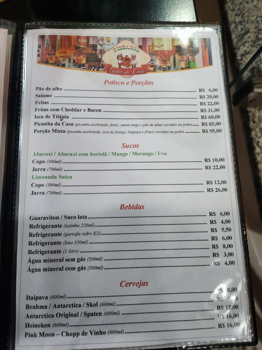 Menu Pizzaria Sabor De Casa-2