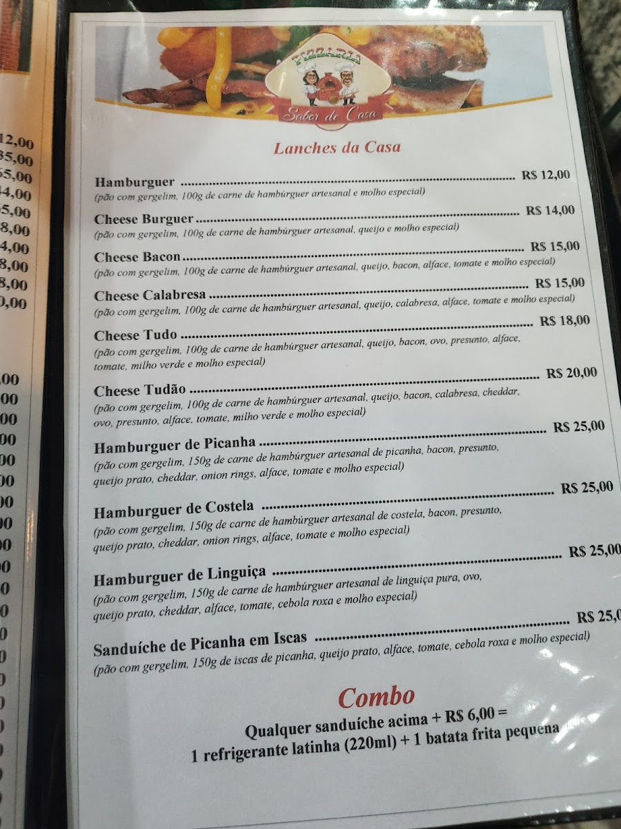 Menu Pizzaria Sabor De Casa-3