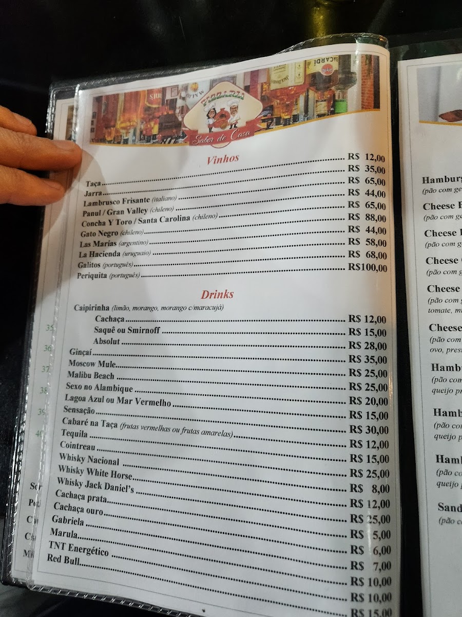 Menu Pizzaria Sabor De Casa-6